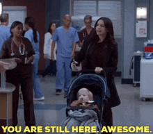 Greys Anatomy Amelia Shepherd GIF - Greys Anatomy Amelia Shepherd You Are Still Here Awesome GIFs