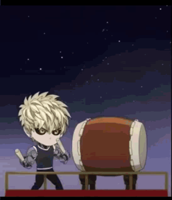One Punch Man Chibi Gif - One Punch Man Chibi Genos - Discover & Share Gifs