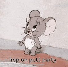 Putt Party Hop On GIF - Putt Party Hop On Hop On Putt Party GIFs