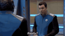 Really GIF - Really The Orville GIFs