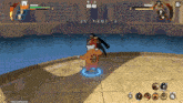 a screenshot of a video game shows a bear wearing a heart on his shirt