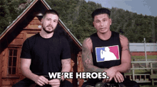 Were Heroes Heroes GIF - Were Heroes Heroes We Saved The Day GIFs