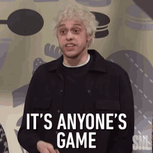 Its Anyones Game Saturday Night Live GIF - Its Anyones Game Saturday Night Live Anyone Is Allowed GIFs