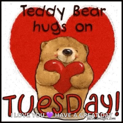 Good Morning Happy Tuesday GIF - Good Morning Happy Tuesday Teddy ...