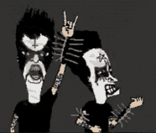 Rock And Roll Emo GIF - Rock And Roll Emo Rock Sign GIFs
