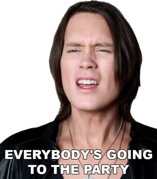 Everybodys Going To The Party Pellek Sticker - Everybodys Going To The Party Pellek Per Fredrik Asly Stickers