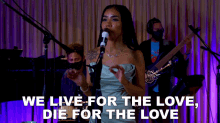 Well Live For The Love Die For The Love Jhene Aiko GIF - Well Live For The Love Die For The Love Jhene Aiko To Love And Die Song GIFs