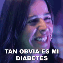 Tan Obvia Es Mi Diabetes Veronica Bravo GIF - Tan Obvia Es Mi Diabetes Veronica Bravo Backdoor GIFs