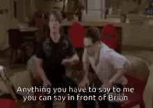 Gilmore Girls Anything You Have To Say To Me GIF - Gilmore Girls Anything You Have To Say To Me Brian Fuller GIFs