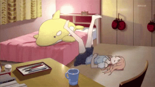 Afk Lazy GIF - Afk Lazy Girl - Discover & Share GIFs