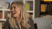Laughing Crack Up GIF - Laughing Crack Up Hilary Duff GIFs