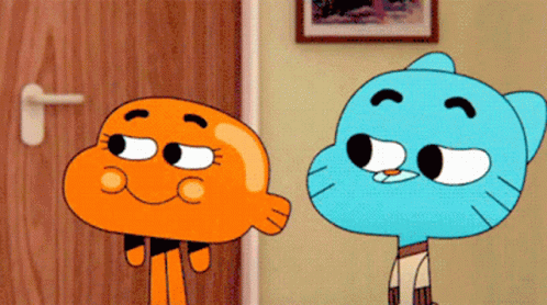The Amazing World Of Gumball Stairs GIF The Amazing World Of Gumball Stairs Gumball And Darwin