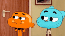 The Amazing World Of Gumball Stairs GIF - The Amazing World Of Gumball Stairs Gumball And Darwin GIFs