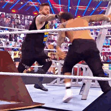 Kevin Owens Stunner GIF - Kevin Owens Stunner Jey Uso GIFs
