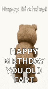 Happy Birthday Martini GIF - Happy Birthday Martini Bear GIFs