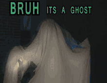 Bruh Its A Ghost Ghost GIF