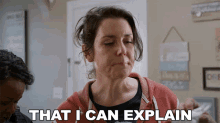 That I Can Explain Hannah GIF - That I Can Explain Hannah Lady Of The Manor GIFs