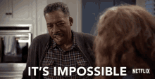 Its Impossible Ernie Hudson GIF - Its Impossible Ernie Hudson Jacob GIFs