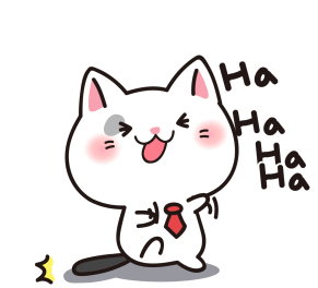Hahaha Happy Sticker - Hahaha Happy Cat Stickers