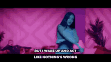 Riri Rihanna GIF - Riri Rihanna Nothings Wrong GIFs
