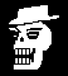 Pixel Face GIF - Pixel Face Skull GIFs