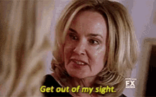 jessica lange ahs american horror story coven get out of my sight