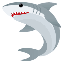 shark nature joypixels dangerous predator