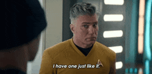 I Have One Just Like It Captain Christopher Pike GIF - I Have One Just Like It Captain Christopher Pike Anson Mount GIFs