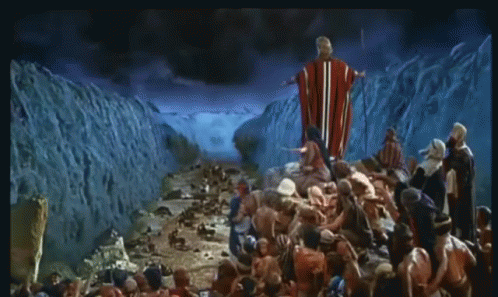 Moses Crossing The Red Sea GIF - Moses Crossing The Red Sea ...