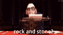 Rock And Stone Deep Rock Galactic GIF - Rock And Stone Deep Rock Galactic Anton GIFs