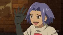 a cartoon character with the word teledom on the bottom right corner