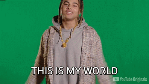 This Is My World Youre Just Living In It GIF - This Is My World Youre Just  Living In It 24kgoldn - Discover & Share GIFs