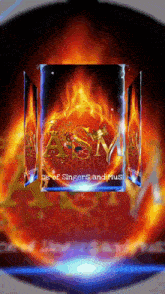 a poster that says ' ash ' on it