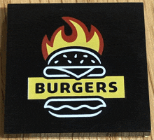 Fire Burger GIF - Fire Burger GIFs