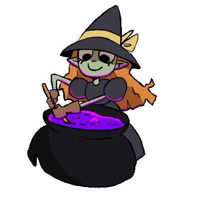 Witch Halloween Sticker - Witch Halloween Woman Stickers