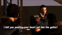 Gtagif Gta One Liners GIF - Gtagif Gta One Liners I Left You Pouring Your Heart Out Into The Gutter GIFs