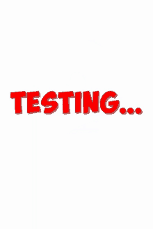 test testing