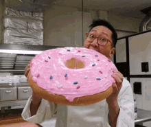 Eating Bite GIF - Eating Bite Giant Donut GIFs