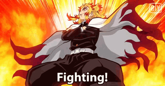 Anime Fire GIF - Anime Fire Fighting - Discover & Share GIFs