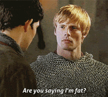 Merlin Fat GIF - Merlin Fat What Are You Saying GIFs