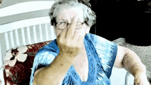 Grandma Fuckyou GIF - Grandma Fuckyou Middle Finger GIFs