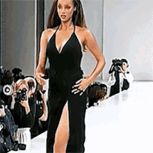 tyra banks model walk runway catwalk
