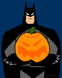 batman dcau halloween jack o lantern