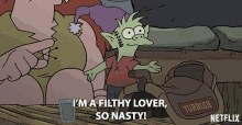 im a filthy lover so nasty sexy beast in bed elfo