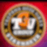 a blurred image of a tv show logo