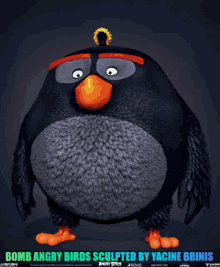 Bomb Angry Birds GIF
