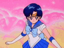 sailor moon sailor mercury anime fight