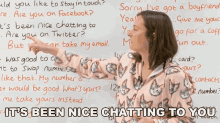 Its Been Nice Chatting To You Jade GIF - Its Been Nice Chatting To You Jade Jade Joddle GIFs