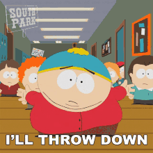 Ill Throw Down Eric Cartman GIF - Ill Throw Down Eric Cartman South Park GIFs