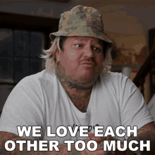 We Love Each Other Too Much Matty Matheson GIF - We Love Each Other Too Much Matty Matheson The Queens Falafel GIFs